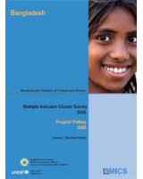Progotir Pathey 2009: Bangladesh Multiple Indicator Cluster Survey-Monitoring the situation of Children and Women, Volume I: Technical Report