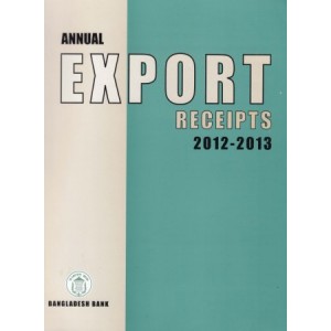 Annual Export Receipts 2012-2013