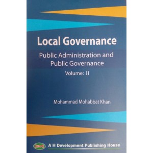 Public Administration and Public Governance, Volume II: Local Governance