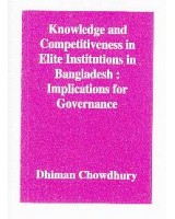 Knowledge and Competitiveness in Elite Institutions in Bangladesh: Implications for Governance