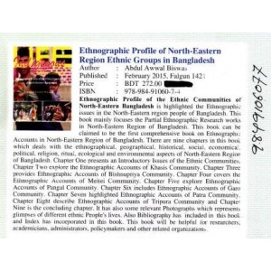 Ethnographic Profile of North-Eastern Region Ethnic Groups in Bangladesh